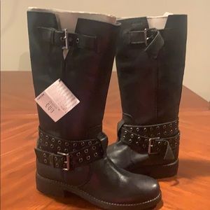 -Black- Fall & Winter Women Boot, Black - 8M